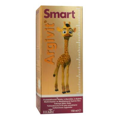 Argivit Smart Takviye Edici Gıda Şurup 150 ml - 2