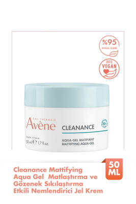 Avene Cleanance Aqua Gel Matifiant 50ml - 6