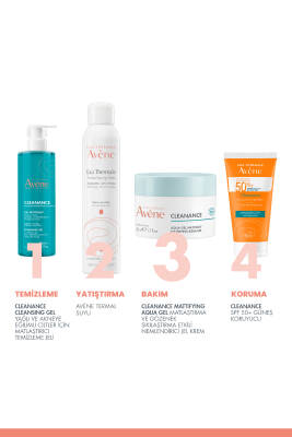 Avene Cleanance Aqua Gel Matifiant 50ml - 4