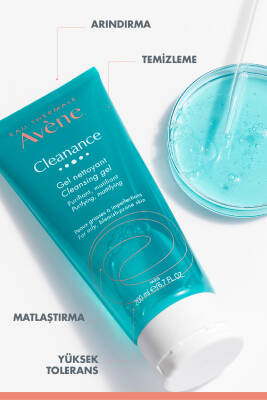 Avene Cleanance Yağlı ve Akneye Eğilimli Ciltler İçin Temizleme Jeli 200 ml - 2