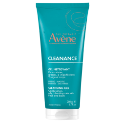 Avene Cleanance Yağlı ve Akneye Eğilimli Ciltler İçin Temizleme Jeli 200 ml - Avene