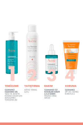 Avene Cleanance Yağlı ve Akneye Eğilimli Ciltler İçin Temizleme Jeli 400 ml - 4