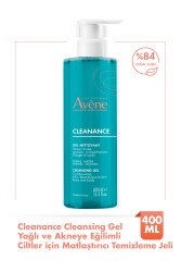 Avene Cleanance Yağlı ve Akneye Eğilimli Ciltler İçin Temizleme Jeli 400 ml - 6