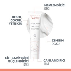 Avene Cold Cream Kuru-Çok Kuru Ciltler İçin Nemlendirici Krem 40 Ml - 2