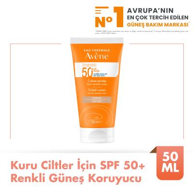 Avene Creme Tinted Renkli Güneş Kremi SPF50+ 50 ml - 7