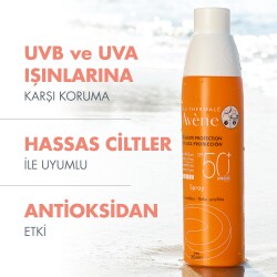 Avene Güneş Koruyucu SPF50+ Sprey 200 ml - 3
