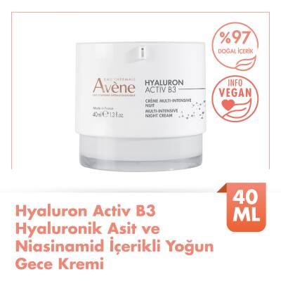 Avene Hyaluron Activ B3 Çok Yoğun Gece Kremi 50 ml - 7