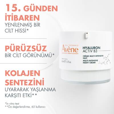 Avene Hyaluron Activ B3 Çok Yoğun Gece Kremi 50 ml - 2