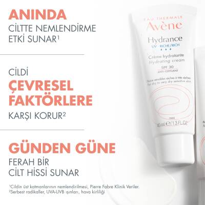 Avene Hydrance UV-Rich Nemlendirici Krem Spf 30 40 Ml - 2