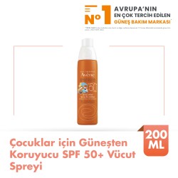 Avene Sun Care SPF50+ Çocuklar Için Sprey 200 ml - 7