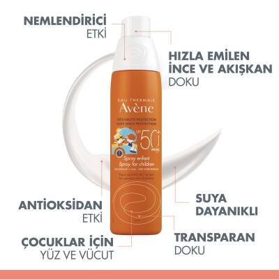 Avene Sun Care SPF50+ Çocuklar Için Sprey 200 ml - 2