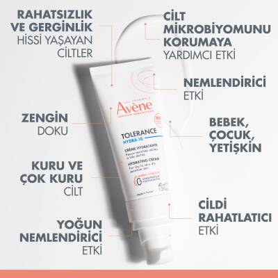 Avene Tolerance Hydra-10 Creme 40 ml - 2