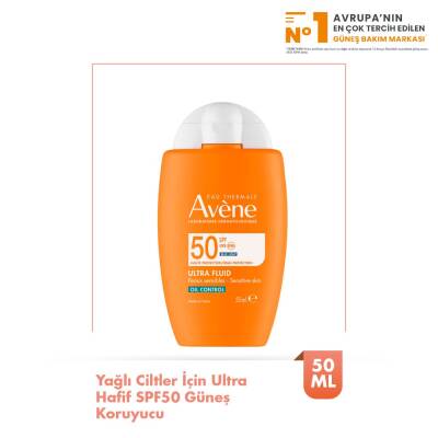 Avene Ultra Fluid Oil Control SPF50 Yağlı Ciltler İçin Çok Yüksek Korumalı Güneş Kremi 50 ml - 7