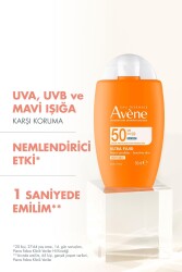 Avene Ultra Fluide Invisible SPF50+ Hassas Ciltler İçin Güneş Koruyucu 50 ml - 2