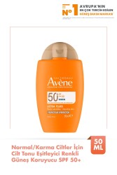 Avene Ultra Fluide Perfector SPF50+ Hassas Ciltler İçin Renkli Güneş Koruyucu 50 ml - 7