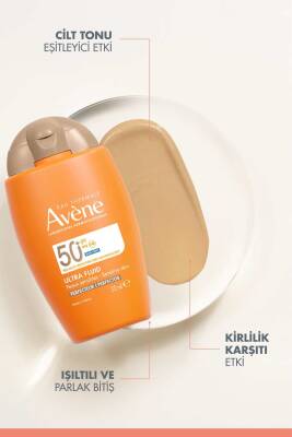 Avene Ultra Fluide Perfector SPF50+ Hassas Ciltler İçin Renkli Güneş Koruyucu 50 ml - 3