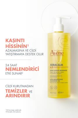 Avene XeraCalm A D Huile Lavante Cleansing Oil 400 Ml - 4