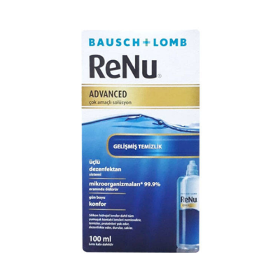 Bausch & Lomb Renu Lens Solüsyonu Advanced 100 ml(Seyahat Boy) - 3