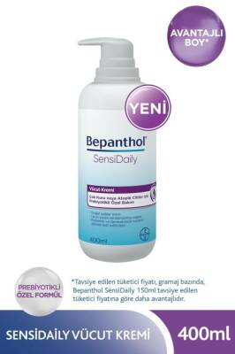 Bepanthol Sensidaily Vücut Kremi 400 ml - 7
