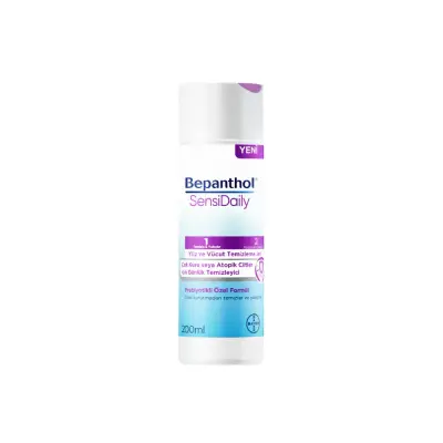 Bepanthol SensiDaily Yüz ve Vücut Temizleme Jeli 200 ml - 1