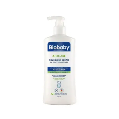 Biobaby Atocare Kuru Ve Çok Kuru Ciltler İçin Nemlendirici Krem 500 ml - 1