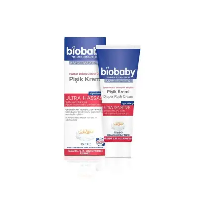 Biobaby Bebek Pişik Kremi 75ml - 1