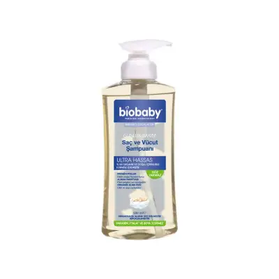 Biobaby Bebek Şampuanı Saç ve Vücut 500ml - 1