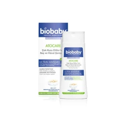 Biobaby Kuru ve Çok Kuru Ciltler İçin Saç ve Vücut Şampuanı 300 ml - Biobaby