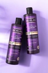 Bioblas Kafein & Biotin Saç Dökülmesi Karşıtı Şampuan 400 ml - 3