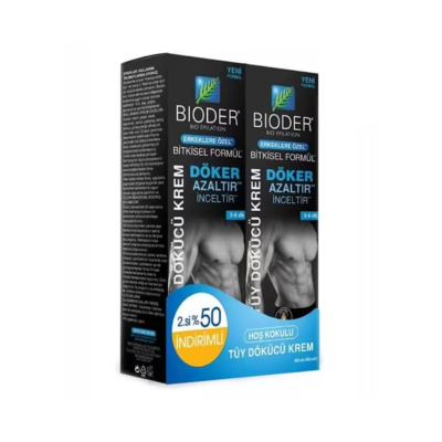 Bioder Erkeklere Özel Tüy Dökücü Krem 100 ml 2.si %50 İndirimli - 1