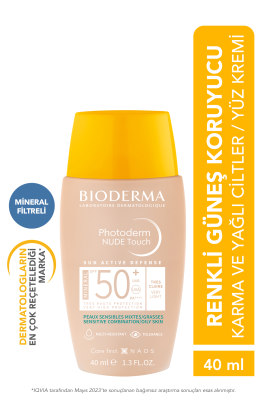 Bioderma Photoderm Nude Touch SPF50+ Very Light 40 ml - 11
