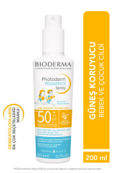 Bioderma Photoderm Pediatrics Spray Spf 50+ Bebek ve Çocuk Güneş Kremi 200 ml - 11