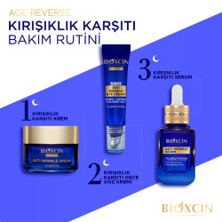Bioxcin Age Reverse Kırışıklık Karşıtı Gece Serumu 30 ml - 3