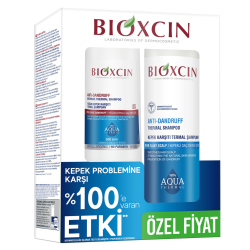 Bioxcin Aqua Thermal Kepek Karşı Etkili Şampuan Seti 200 ml + 300 ml - Bioxcin