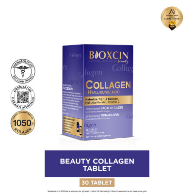 Bioxcin Beauty Collagen & Hyaluronic Acid 30 Tablet - 2