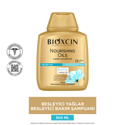 Bioxcin Besleyici Yağlar 9 Çiçek Yağı Şampuan 300 ml - 2