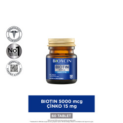 Bioxcin Biotin Tablet 5000 Mg Biotin Şampuan 300ml Hediye - 3