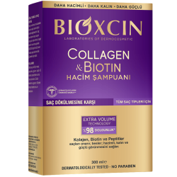 Bioxcin Collagen & Biotin Ekstra Hacim & Dolgunlaştırıcı Şampuan 300 ml - Bioxcin