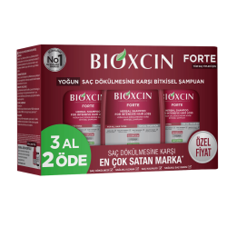 Bioxcin Forte Saç Dökülmesine Karşı Bakım Şampuanı 300 ml - 3 AL 2 ÖDE - Bioxcin