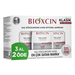 Bioxcin Genesis Kuru ve Normal Saçlar için Şampuan 3 x 300ml 3 AL 2 ÖDE - Bioxcin
