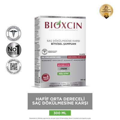 Bioxcin Genesis Saç Dökülmesine Karşı Şampuan 300ml - 8