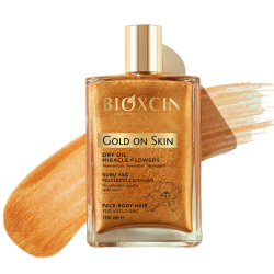 Bioxcin Gold On Skin Altın Parıltılı Kuru Yağ 100 ml - Bioxcin