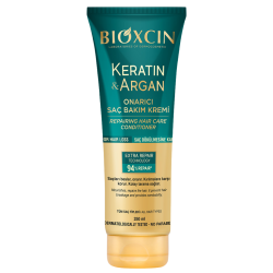 Bioxcin Keratin Argan Onarıcı Saç Bakım Kremi 250 ml - Yıpranmış Ve Hasar Görmüş Saçlar - Bioxcin