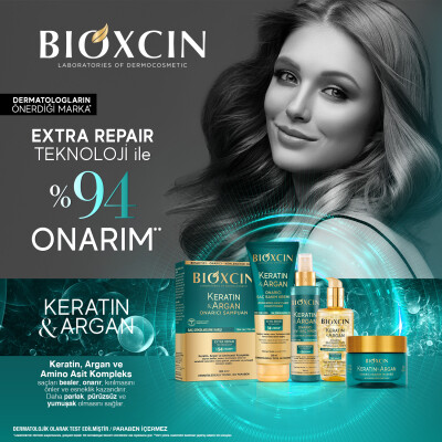 Bioxcin Keratin & Argan Onarıcı Saç Bakım Yağı 150 ml - 3
