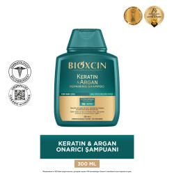 Bioxcin Keratin ve Argan Onarıcı Şampuan 300 ml - 3 AL 2 ÖDE - 2