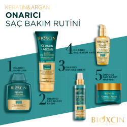 Bioxcin Keratin ve Argan Onarıcı Şampuan 300 ml - 3 AL 2 ÖDE - 4