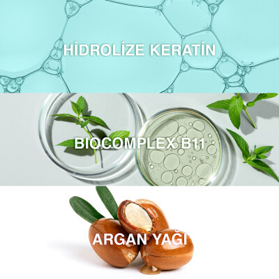 Bioxcin Keratin ve Argan Onarıcı Sıvı Saç Kremi 150 ml - 4