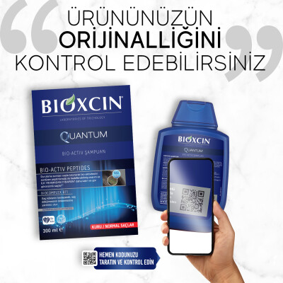 Bioxcin Quantum Normal Ve Kuru Saçlar İçin Şampuan 300ml - 3