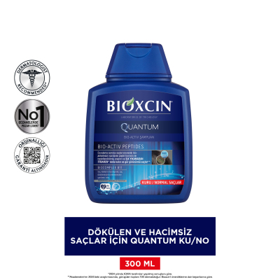 Bioxcin Quantum Normal Ve Kuru Saçlar İçin Şampuan 300ml - 11