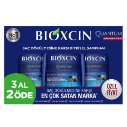 Bioxcin Quantum Şampuan 3al 2öde (Kuru-Normal Saçlar) - Bioxcin